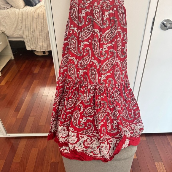 Sea New York Theodora Paisley Print Apron Dress - Picture 4 of 7